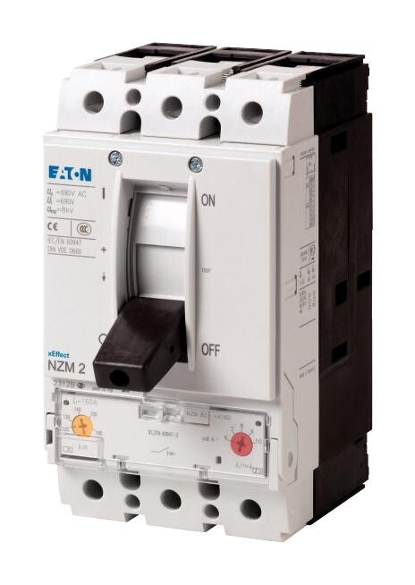 Eaton Moeller Nzmc2-A200 Mccb, 200A, 3P, 36Ka, Therm/mag