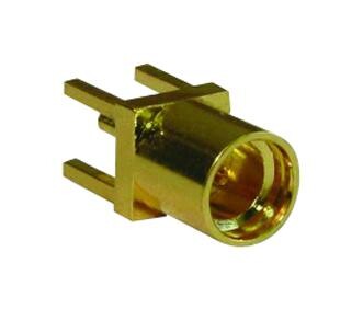 Amphenol Rf 262104 Rf Coax Conn, Mmcx Jack, 50 Ohm, Pcb
