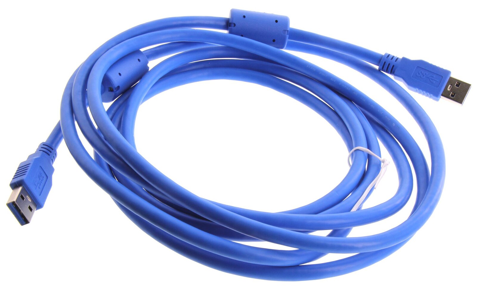 L-Com U3A00073-2M Usb Cable, 3.0 A Plug-A Plug, Blu, 6.6Ft