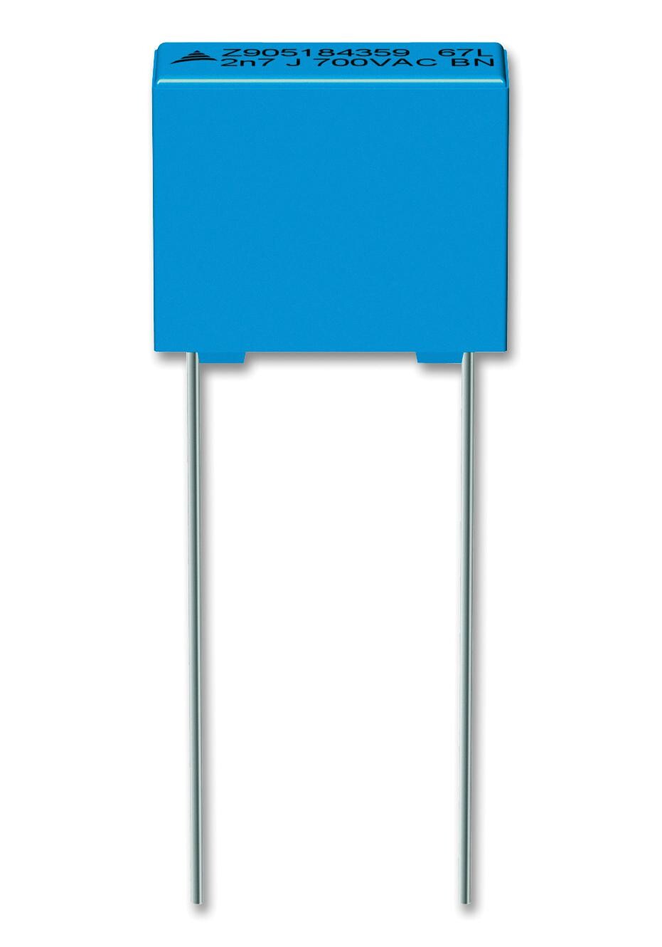 Epcos B32671L1222K000 Cap, 2200Pf, 1.6Kv, Film, Radial