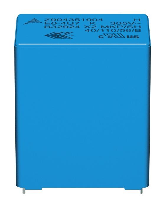 Epcos B32922H3334K000 Cap, 0.33Uf, Class X2, 305V, Rad