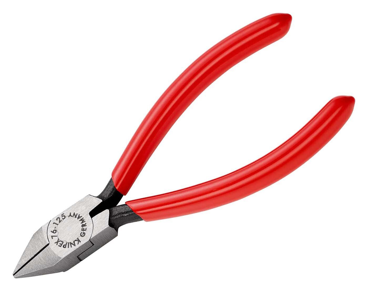 Knipex 76 81 125 Wire Cutter, Diagonal, 125Mm