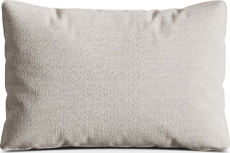 Béžový polštář na gauč z textilie bouclé Kemi – Cosmopolitan Design