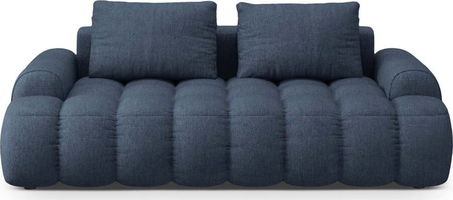 Tmavě modrá pohovka 200 cm Linz – Cosmopolitan Design