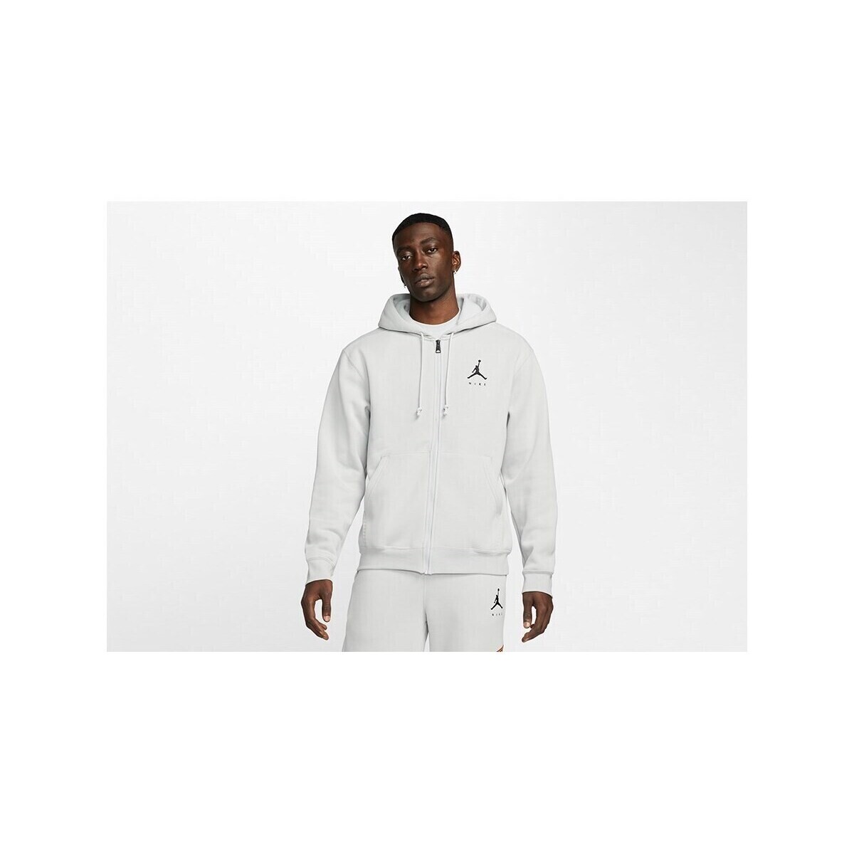 Nike  Air Jordan Jumpman Fleece Full-zip  Šedá
