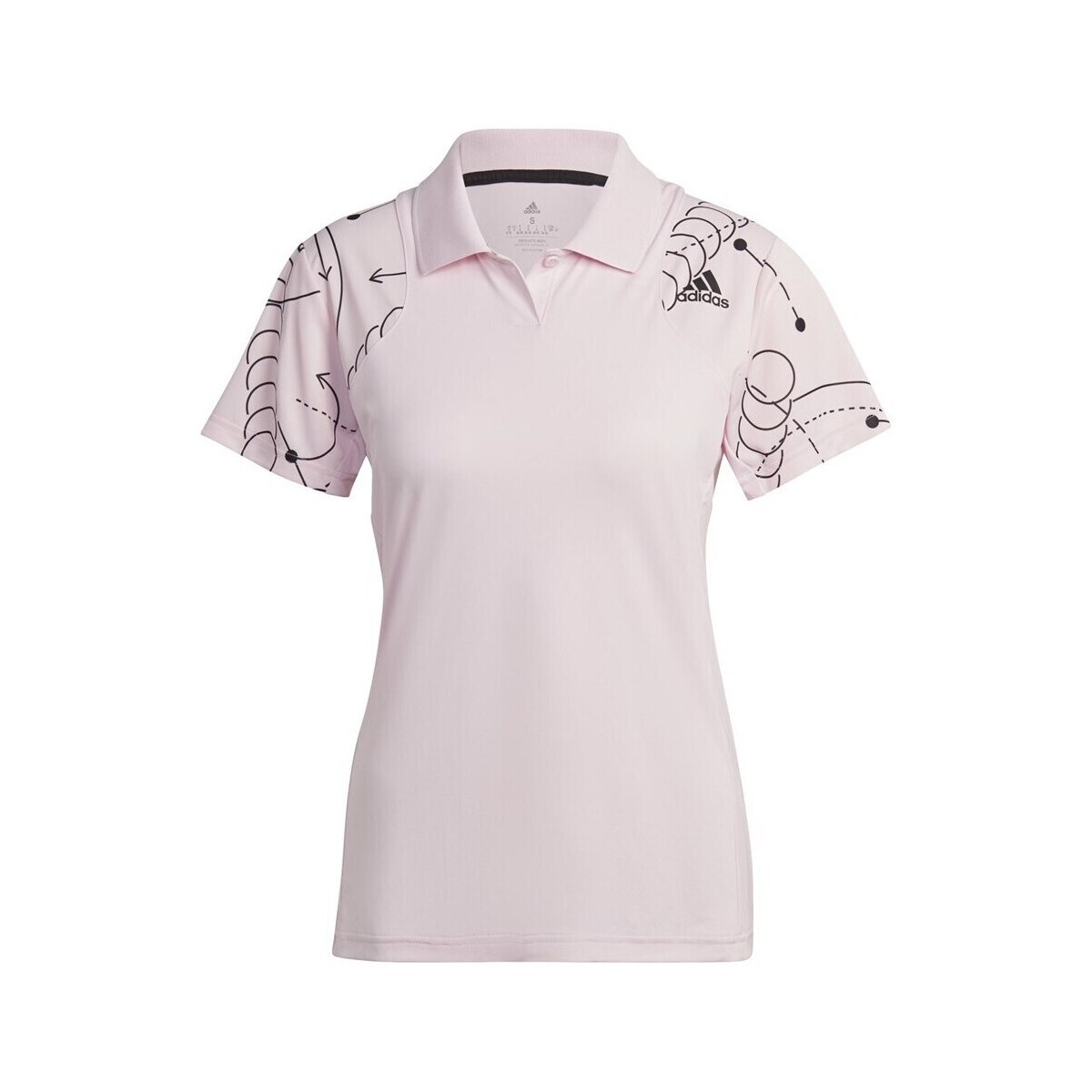 adidas  Polo Club Graphic  Růžová