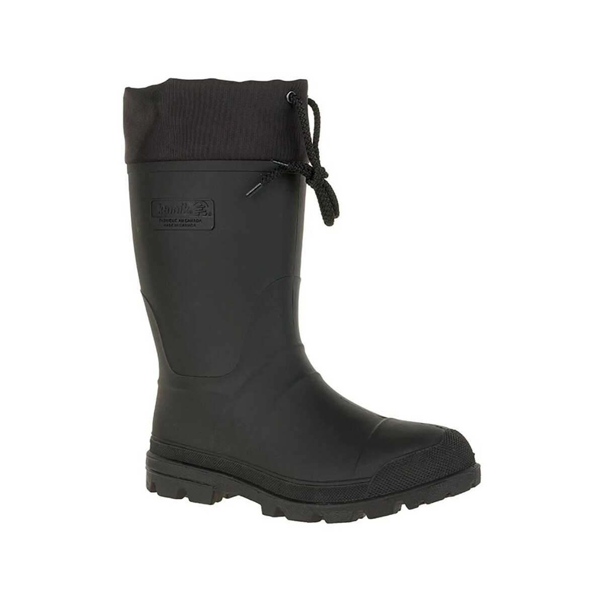 KAMIK  Gummistiefel Icebreaker Mit Innenfutter  Černá