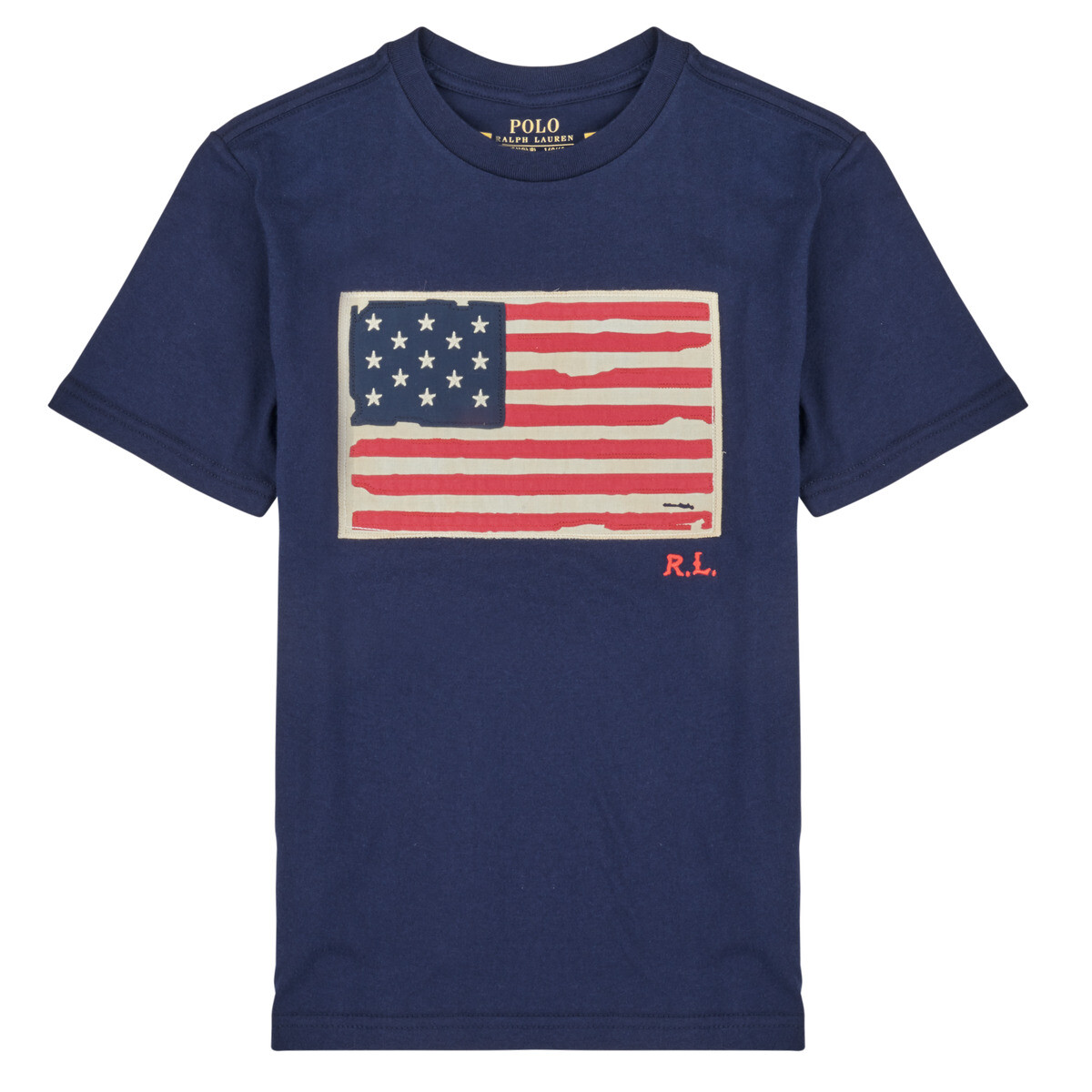 Polo Ralph Lauren  SS FLAG TEE  Tmavě modrá