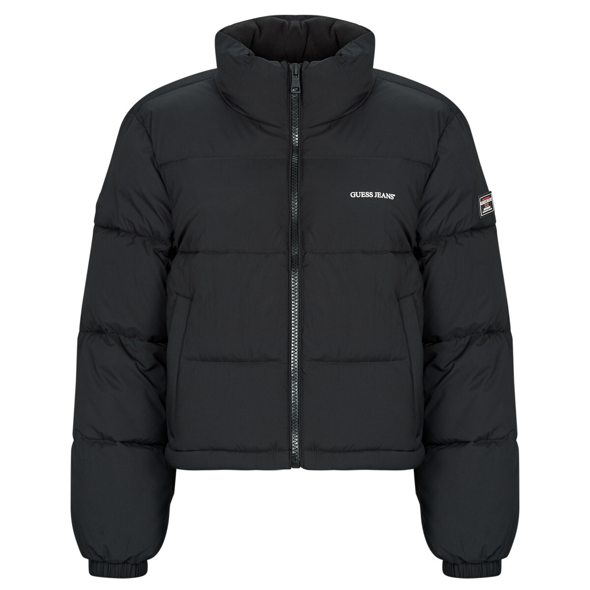 Guess  GJ CROPPED PUFFER  Černá