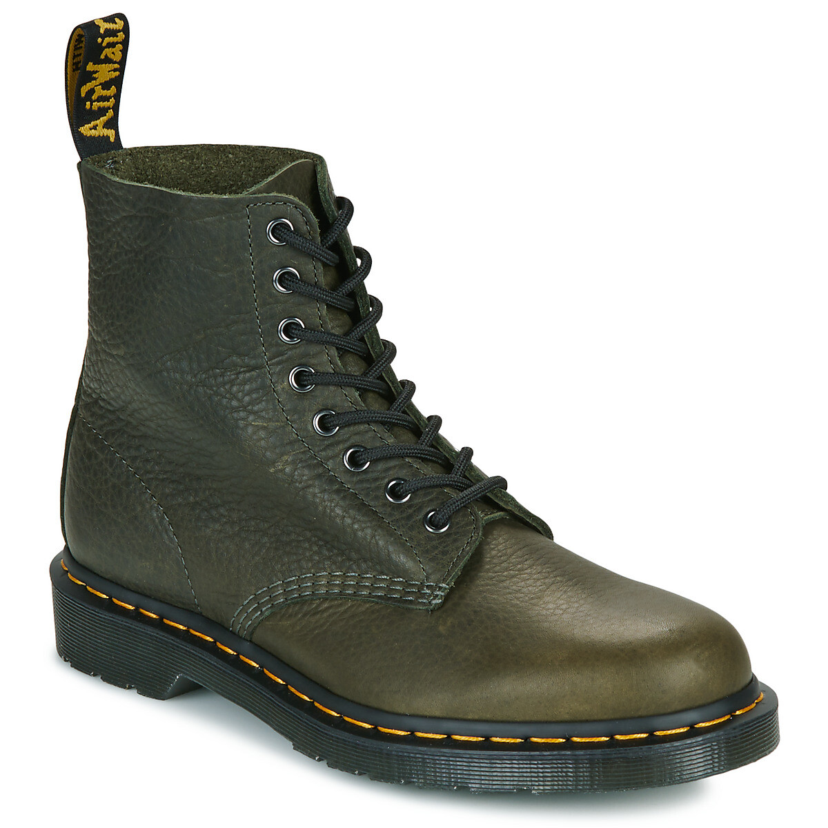 Dr. Martens  1460 Pascal 8 Eye Boot Forest Green Ambassador  Zelená