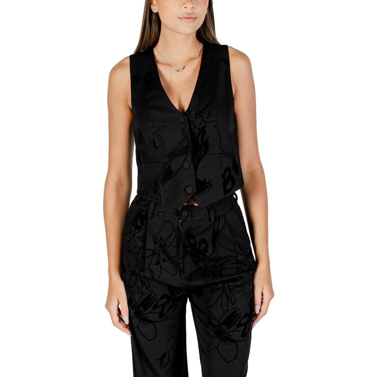 Desigual  CHAQ_FLOCK 25WWEW70  Černá