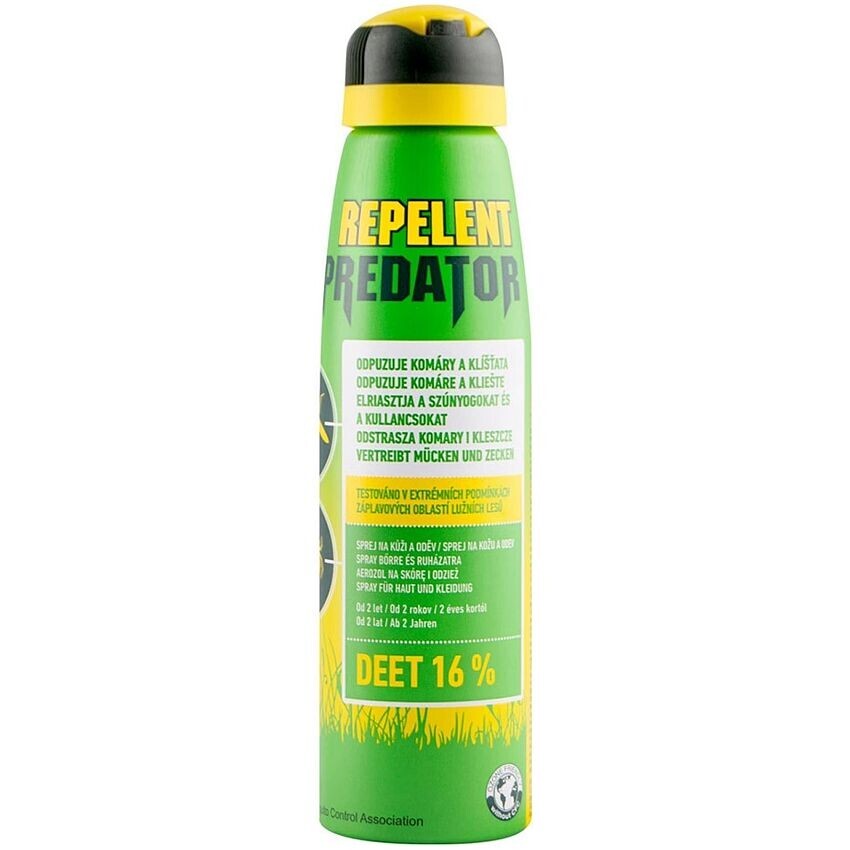 Repelent Predator Green 16 % DEET 150 ml