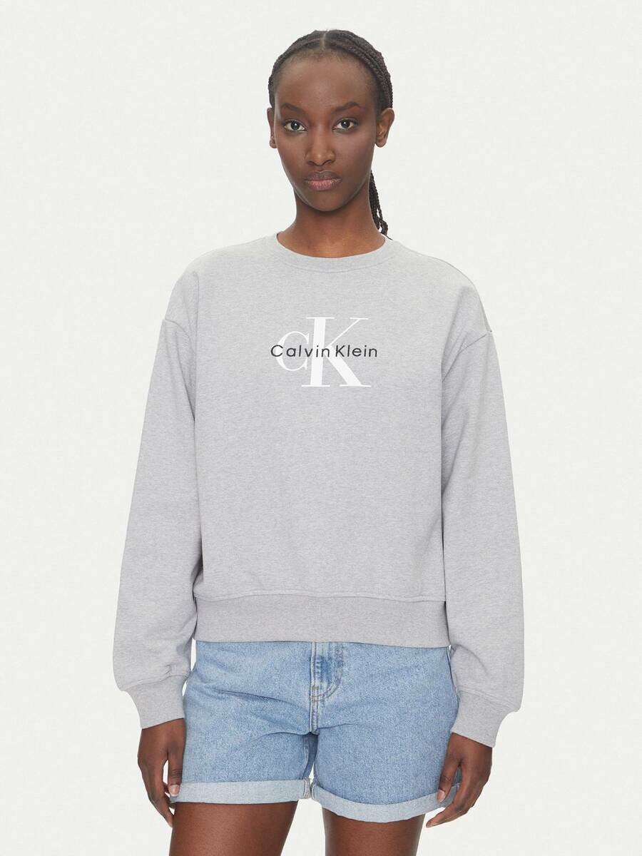 Calvin Klein dámská šedá mikina - L (P79)