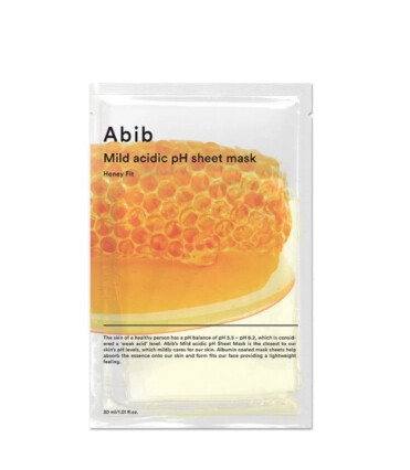 Abib Plátýnková maska Honey Fit (Mild Acidic pH Sheet Mask) 30 ml