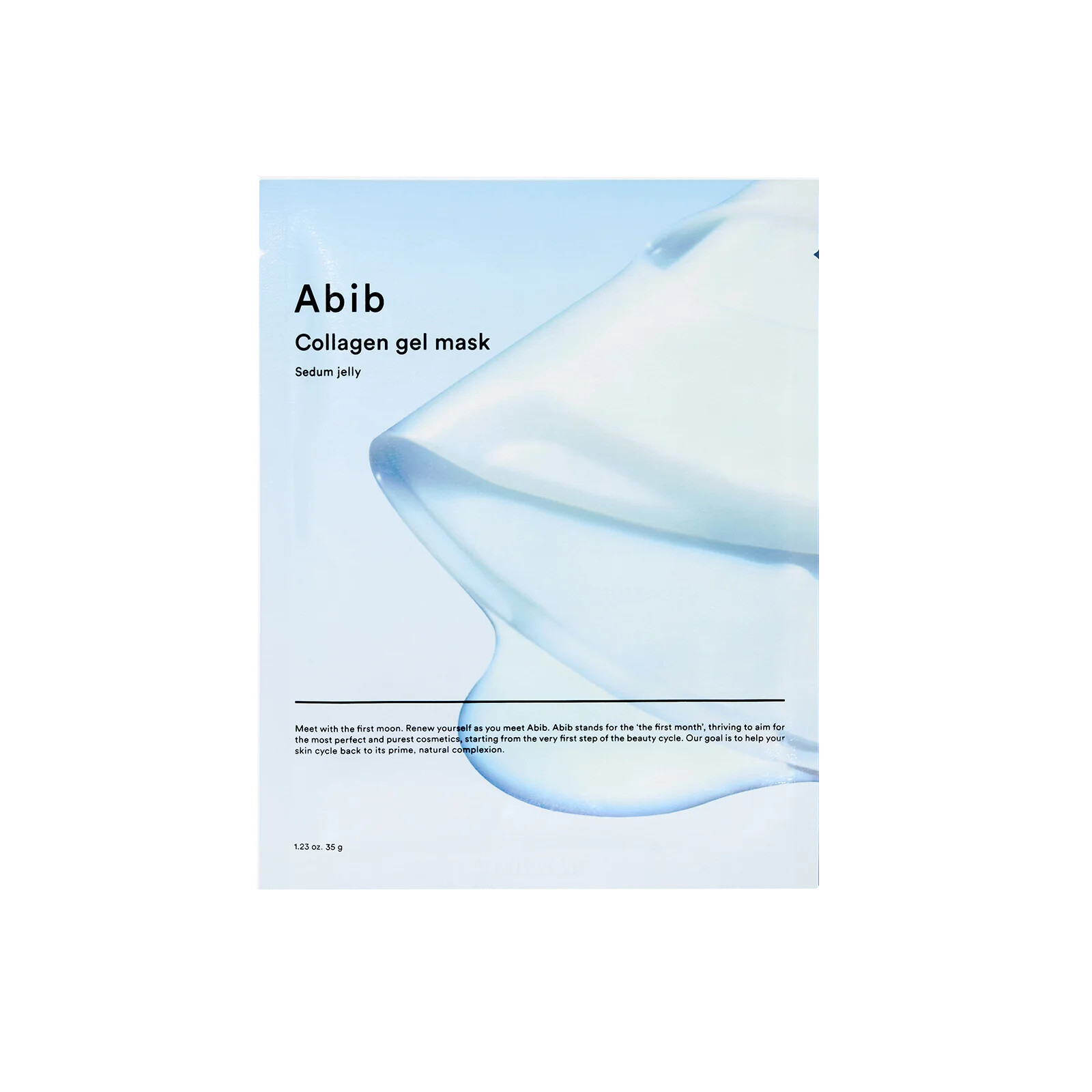 Abib Zpevňující plátýnková maska Sedum Jelly (Collagen Gel Mask) 4 ks