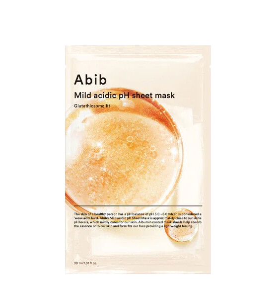 Abib Rozjasňující plátýnková maska Glutathiosome Fit (Mild Acidic pH Sheet Mask) 30 ml