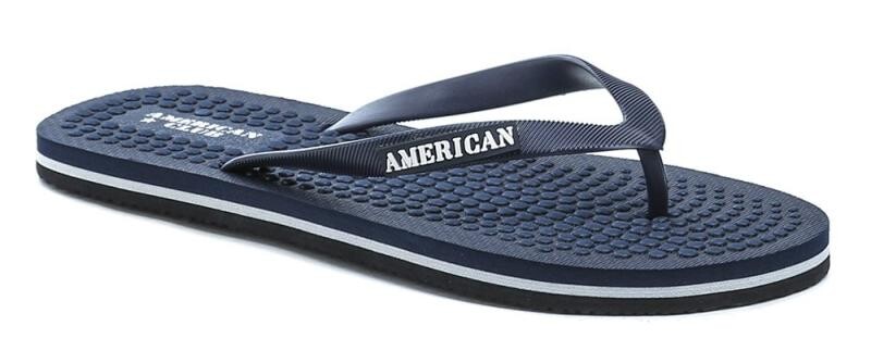 American Club NH110-23 modré pánské žabky