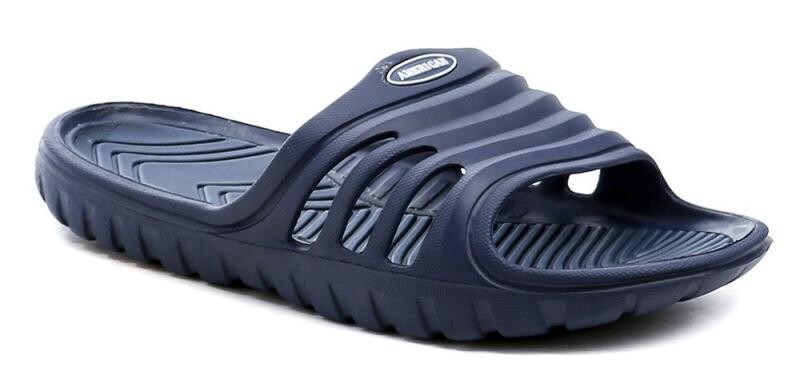 American Club NH122 modré pánské nadměrné plážovky