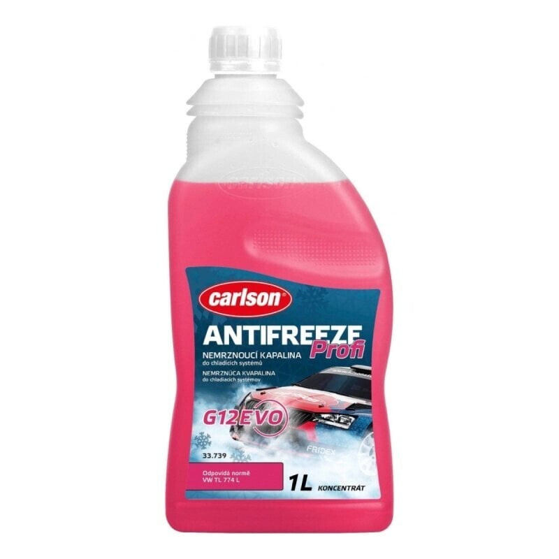 Chladící kapalina do chladiče 1l -30°C (růžová, G12 Evo, koncentrát)