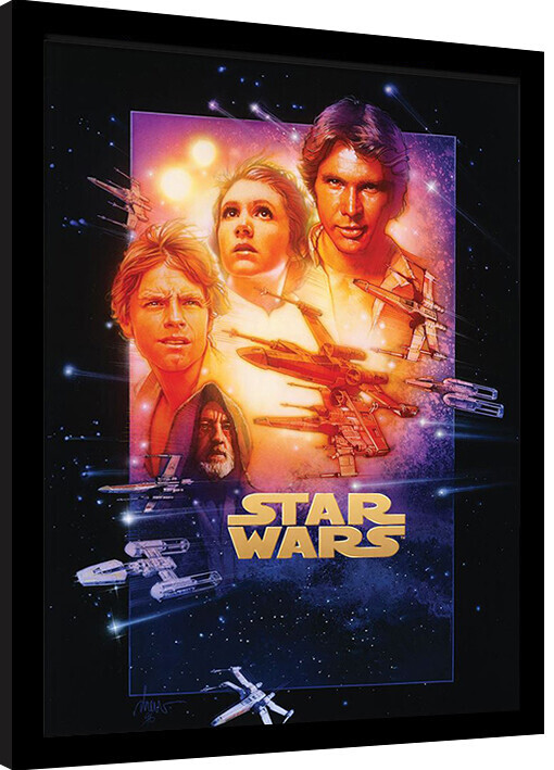 PYRAMID Obraz na zeď - Star Wars - Episode IV, 34.3 x 44.5 cm