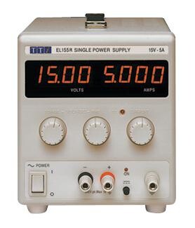 Aim-Tti Instruments El155R Power Supply, 1Ch, 15V, 5A, Adjustable