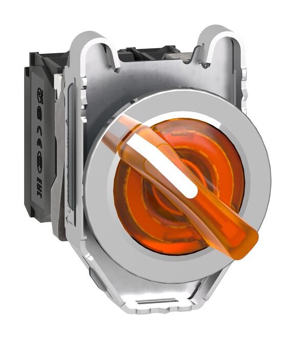 Schneider Electric Xb4Fk125G5. Rotary Switch, 2 Pos, 6A, 120V, 90Deg