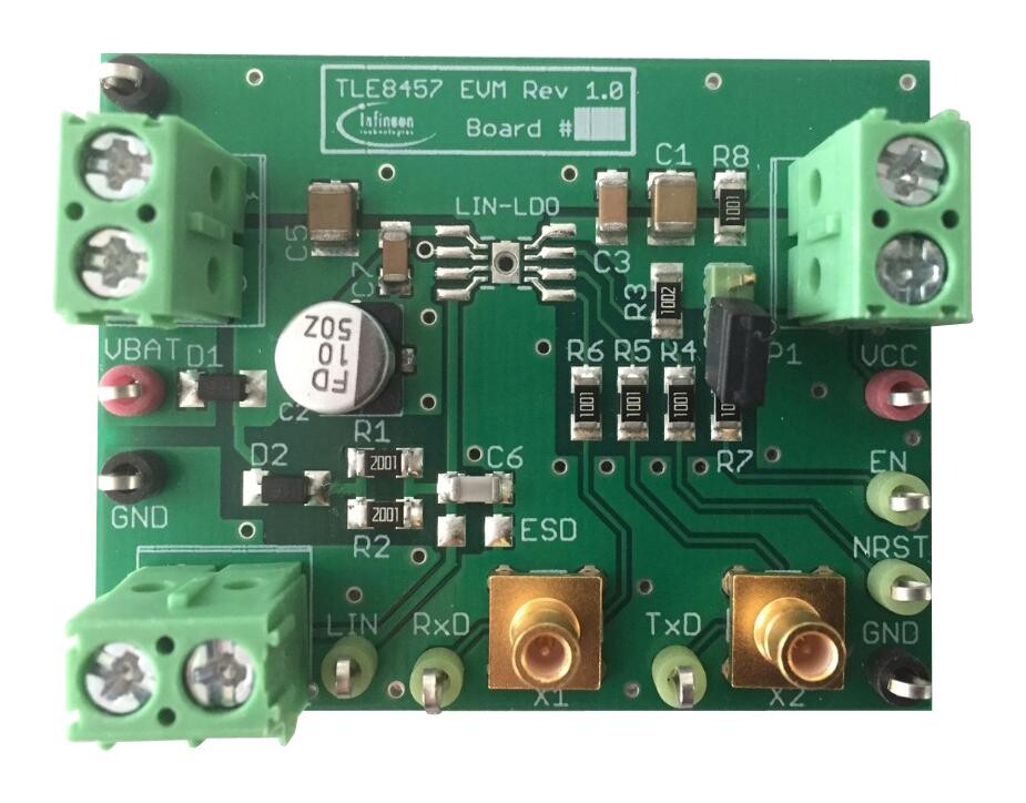 Infineon Tle8457Linldoboardtobo1 Demo Board, Lin Transceiver
