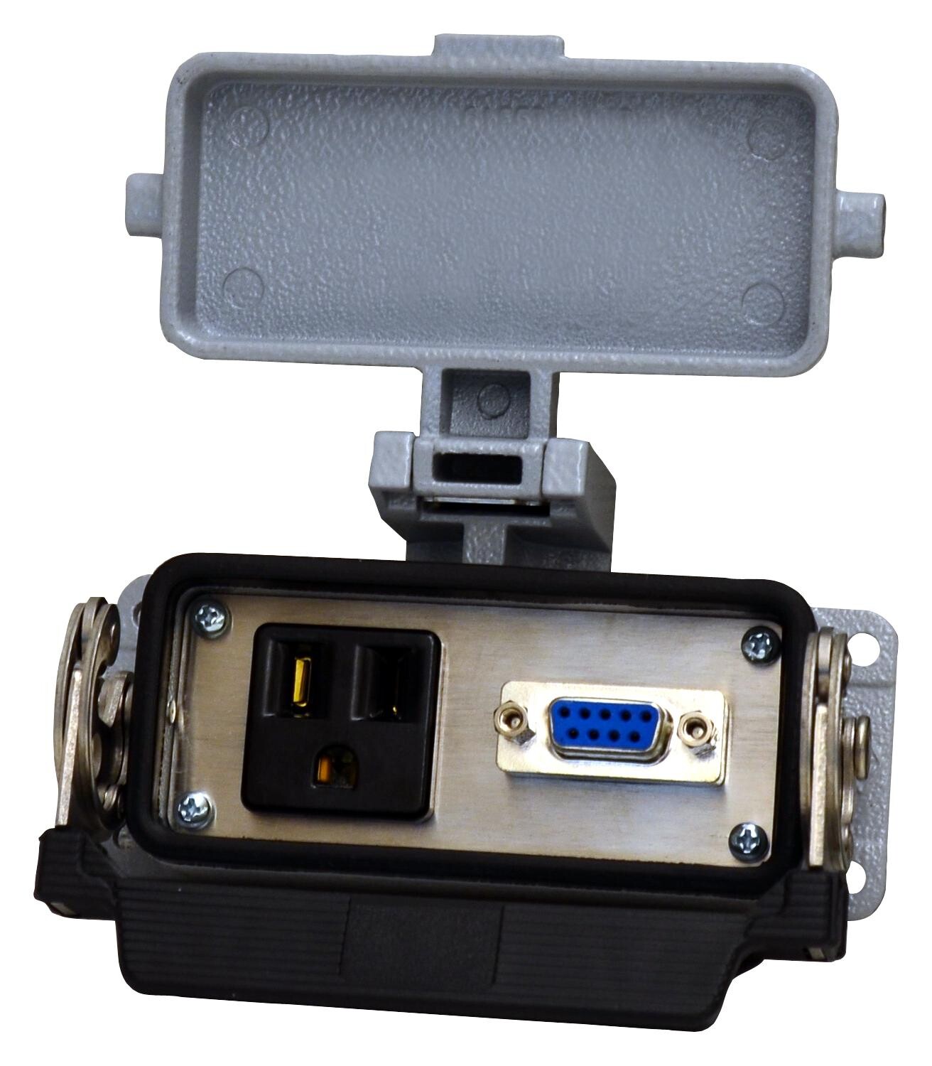 Wago 8000-0100/1000-0363 Metal Enclosure, 1Port