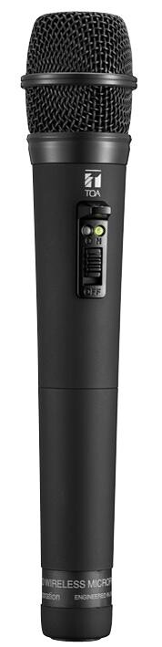 Toa Electronics Wm-5225 D04 Wireless Handheld Microphone, 15Khz