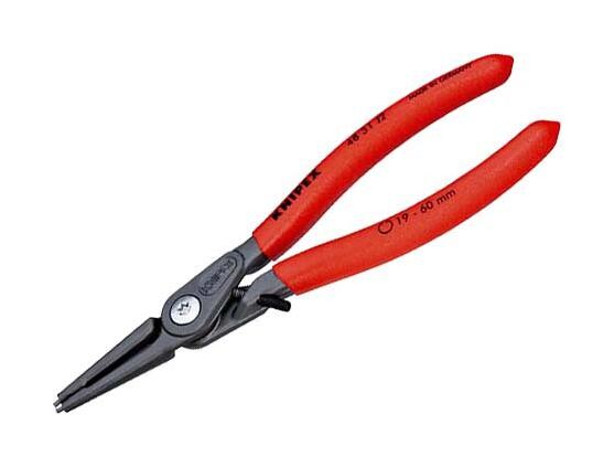 Knipex 48 31 J2 Circlip Plier, 180Mm, Grey Atramentized