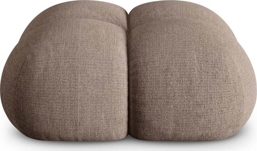 Hnědá podnožka Loretto – Cosmopolitan Design