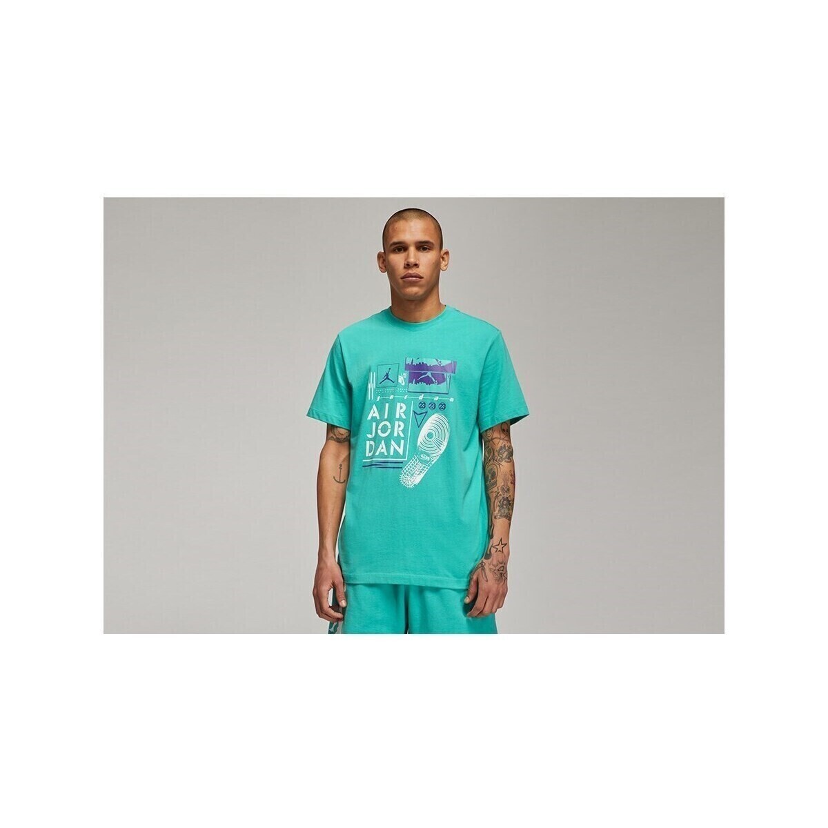 Nike  Air Jordan Brand Graphic Crew 2  ruznobarevne