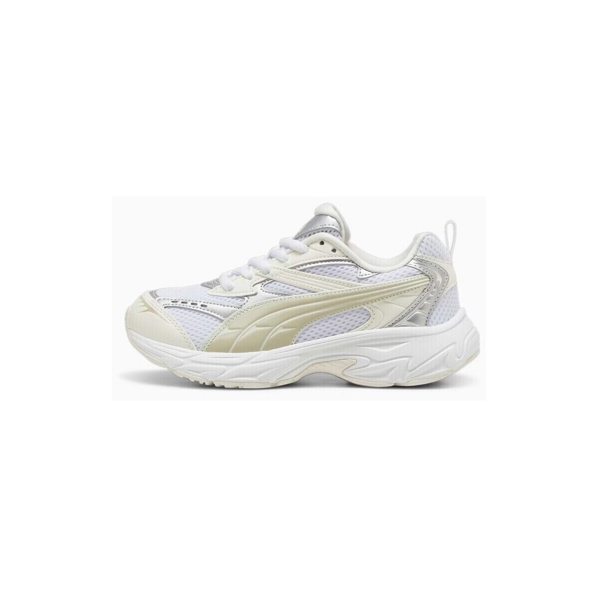Puma  Morphic Metallic Weiss Damen  Bílá