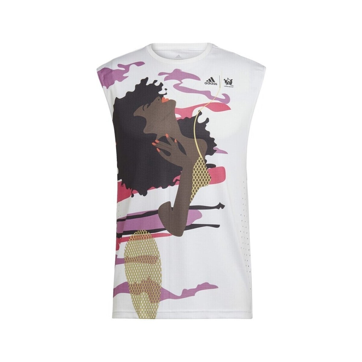 adidas  Tennis tanktop New York  Bílá