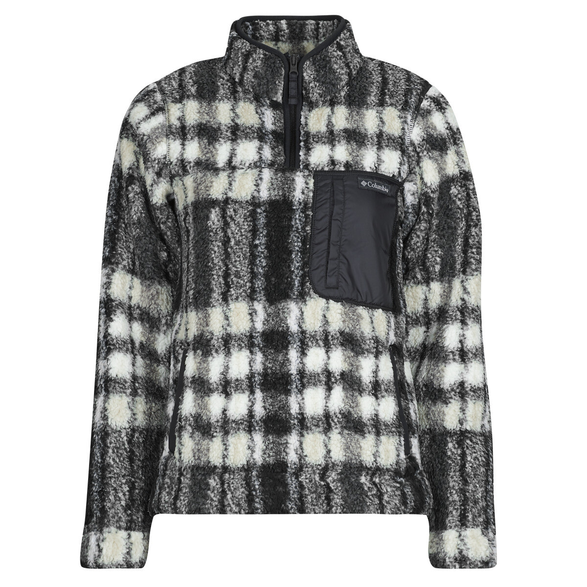 Columbia  WEST BEND 1/4 ZIP II  Černá