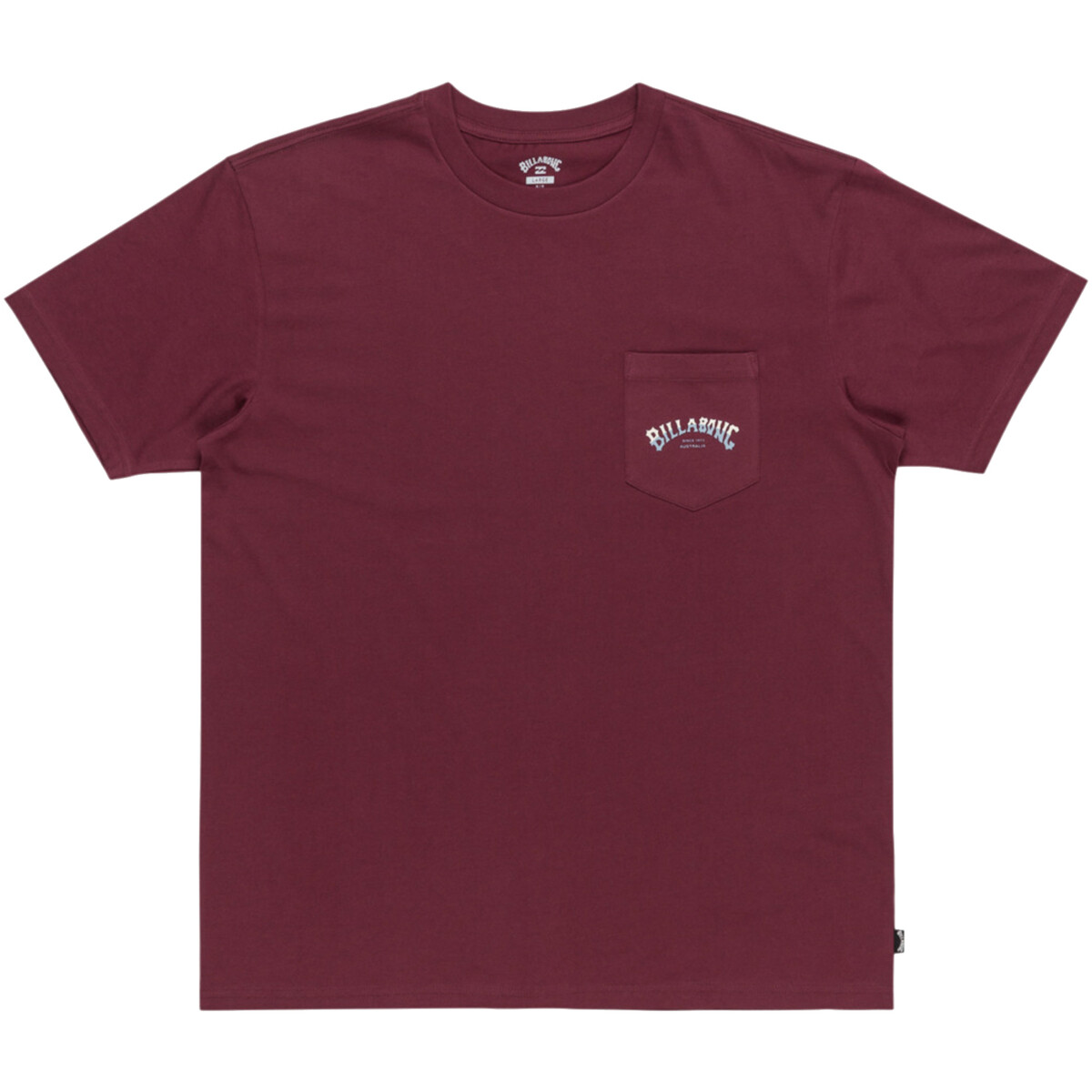 Billabong  Stacked Arch Tee  Bordó