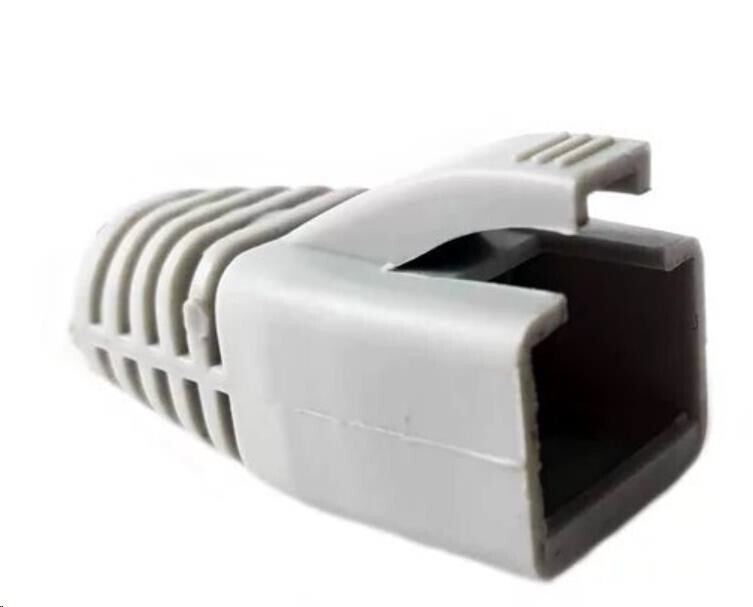 Ochrana pro konektor RJ45 Cat6A, snag-proof - šedá, 100ks