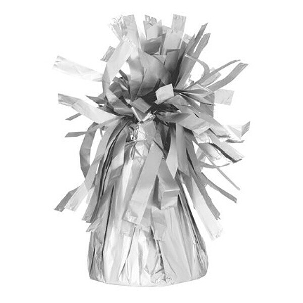 Těžítko na balónky stříbrné 1 ks