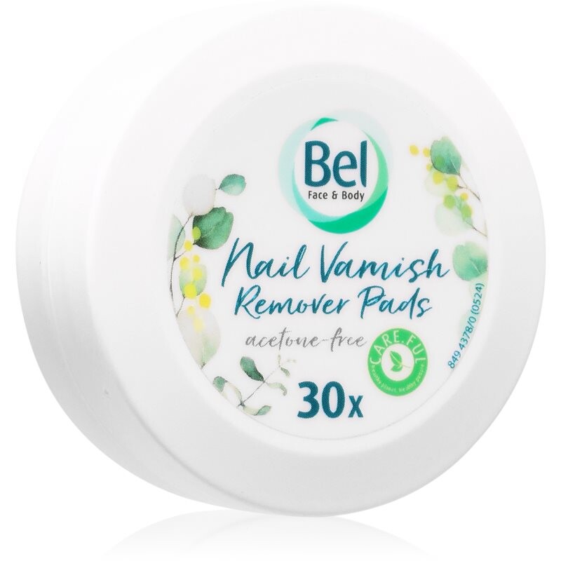 Bel Face & Body odlakovač na nehty bez zápachu 30 ks
