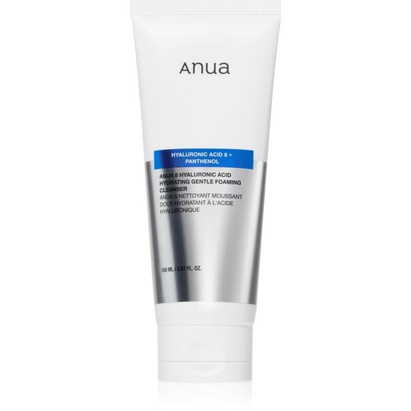 Anua Hyaluronic Acid 8 Moisturizing Gentle Gel Cleanser jemná čisticí pěna s kyselinou hyaluronovou 150 ml