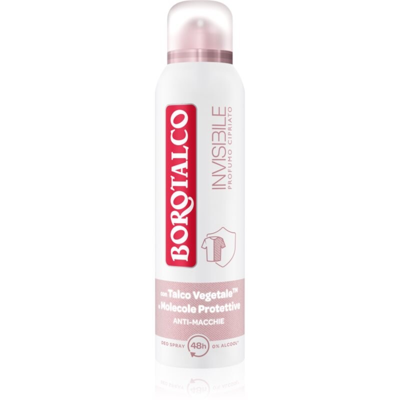 Borotalco Invisible Rose deodorant ve spreji 150 ml
