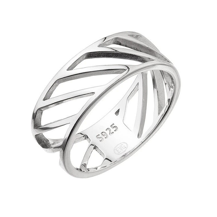 Evolution Group - Pavona Stylový stříbrný prsten pro ženy 65022 54 mm