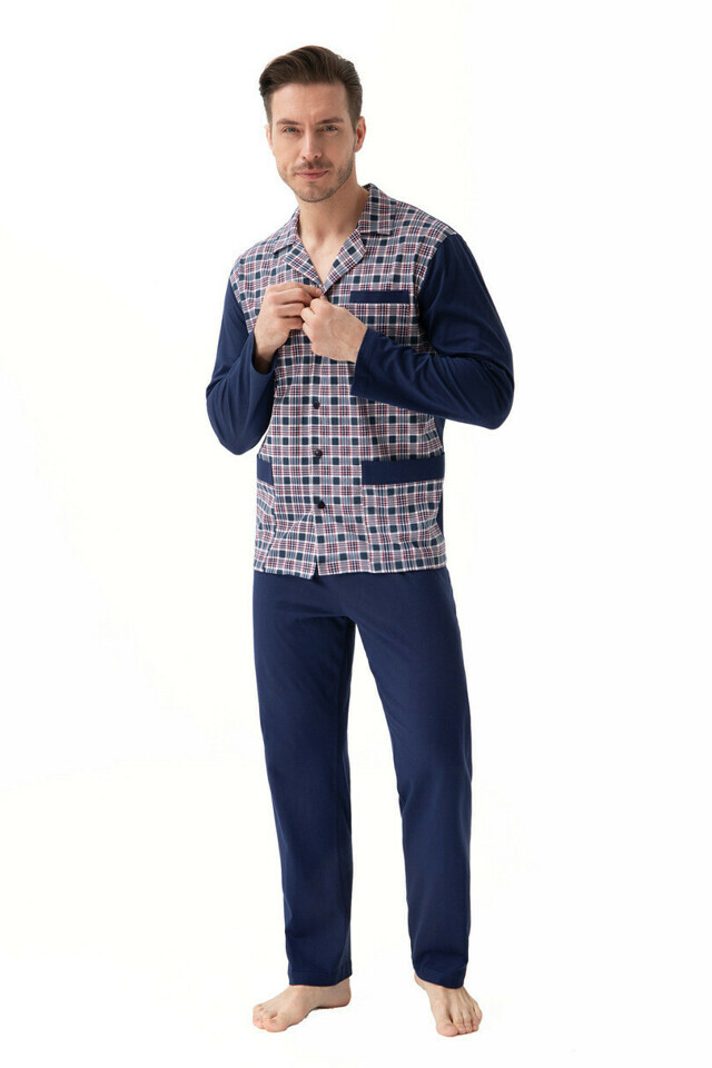 PÁNSKÉ PYŽAMOVÉ KALHOTY 797 - XL