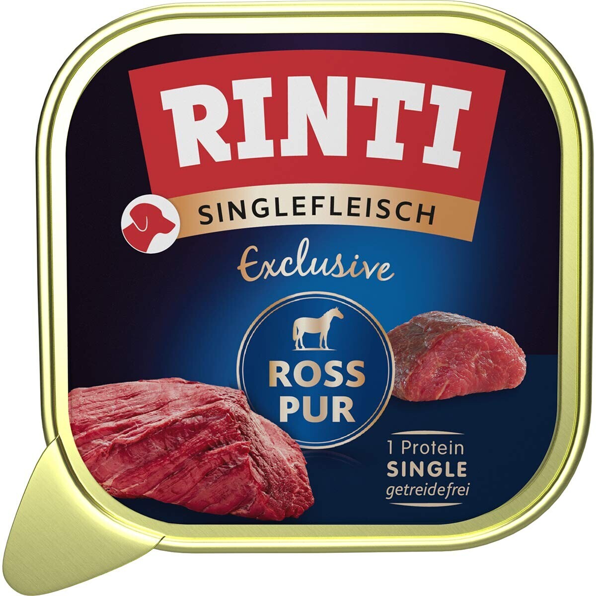 RINTI Singlefleisch Exclusive 10 ks (10 x 150 g) - kůň
