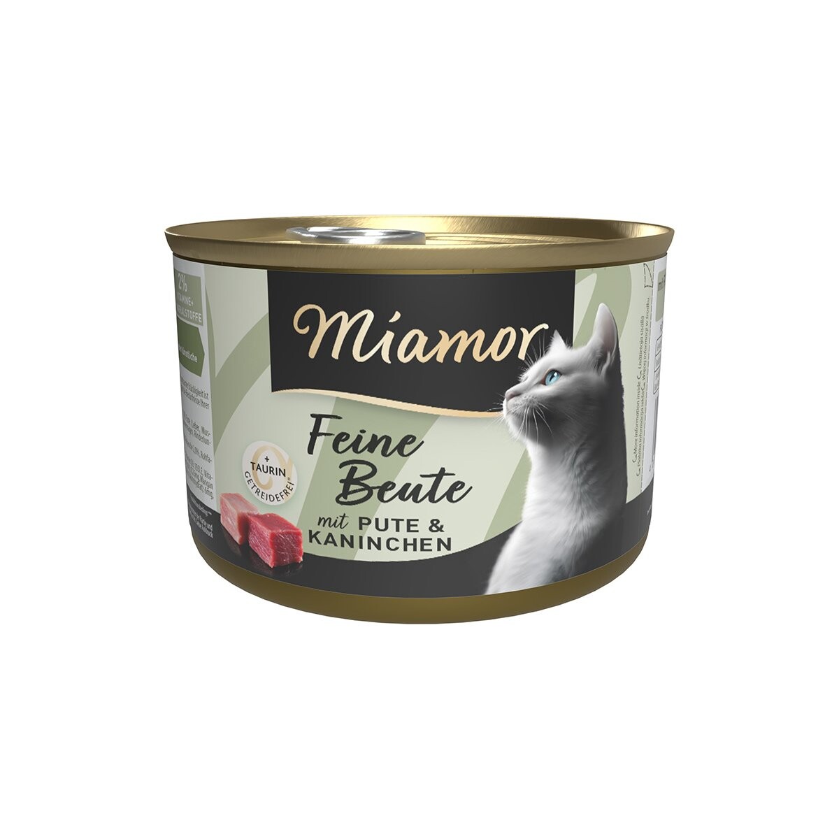 Miamor Feine Beute 12 ks (12 x 185 g) - krůta a králík