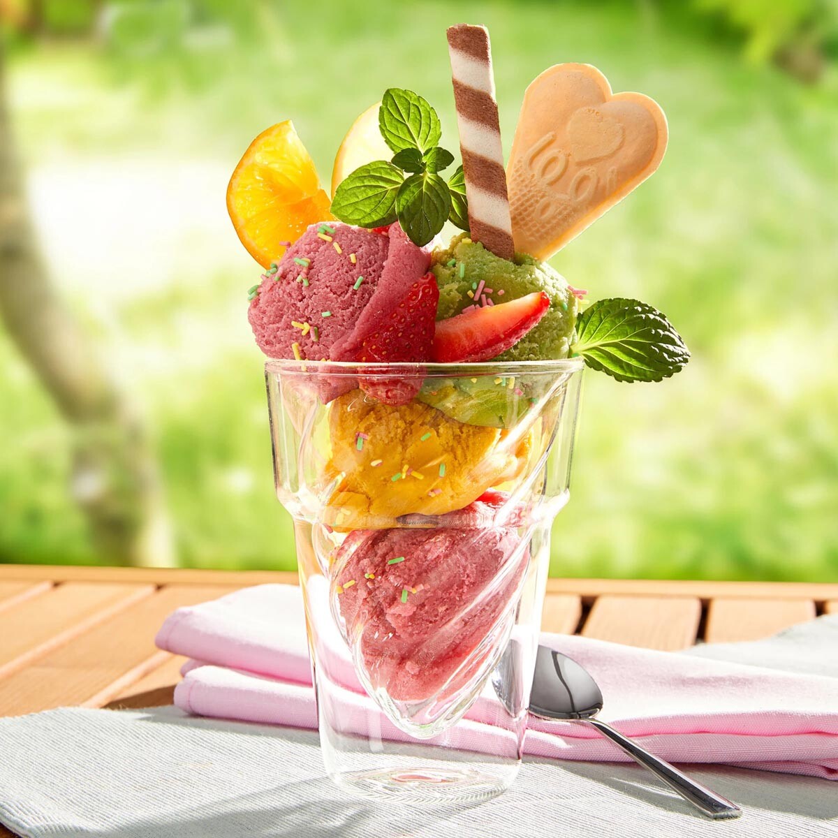Die moderne Hausfrau Dvoustěnný pohár na zmrzlinu, 250 ml