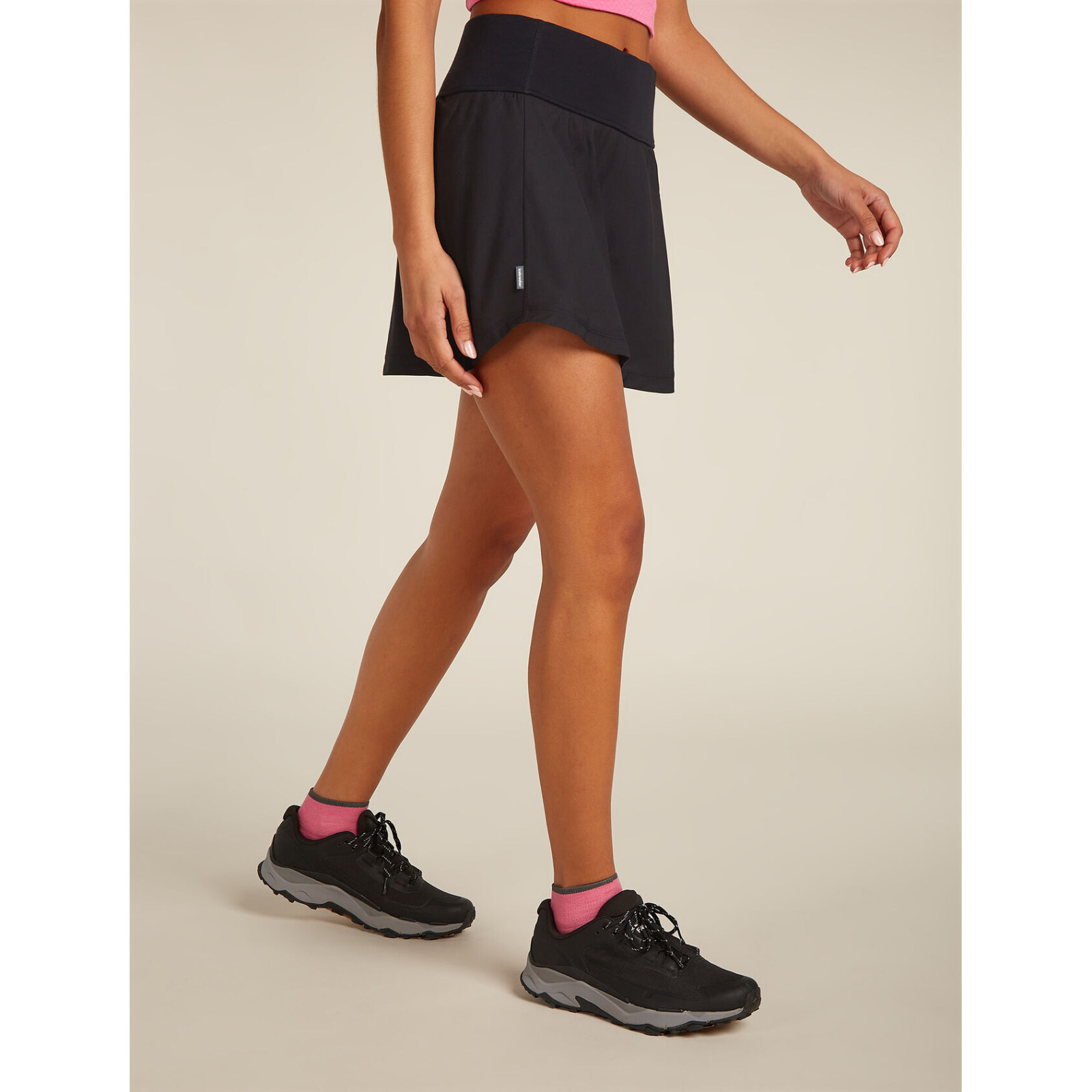 Sukně Icebreaker Merino Blend 125 Cool-Lite Active Skort Velikost: XS / Barva: černá