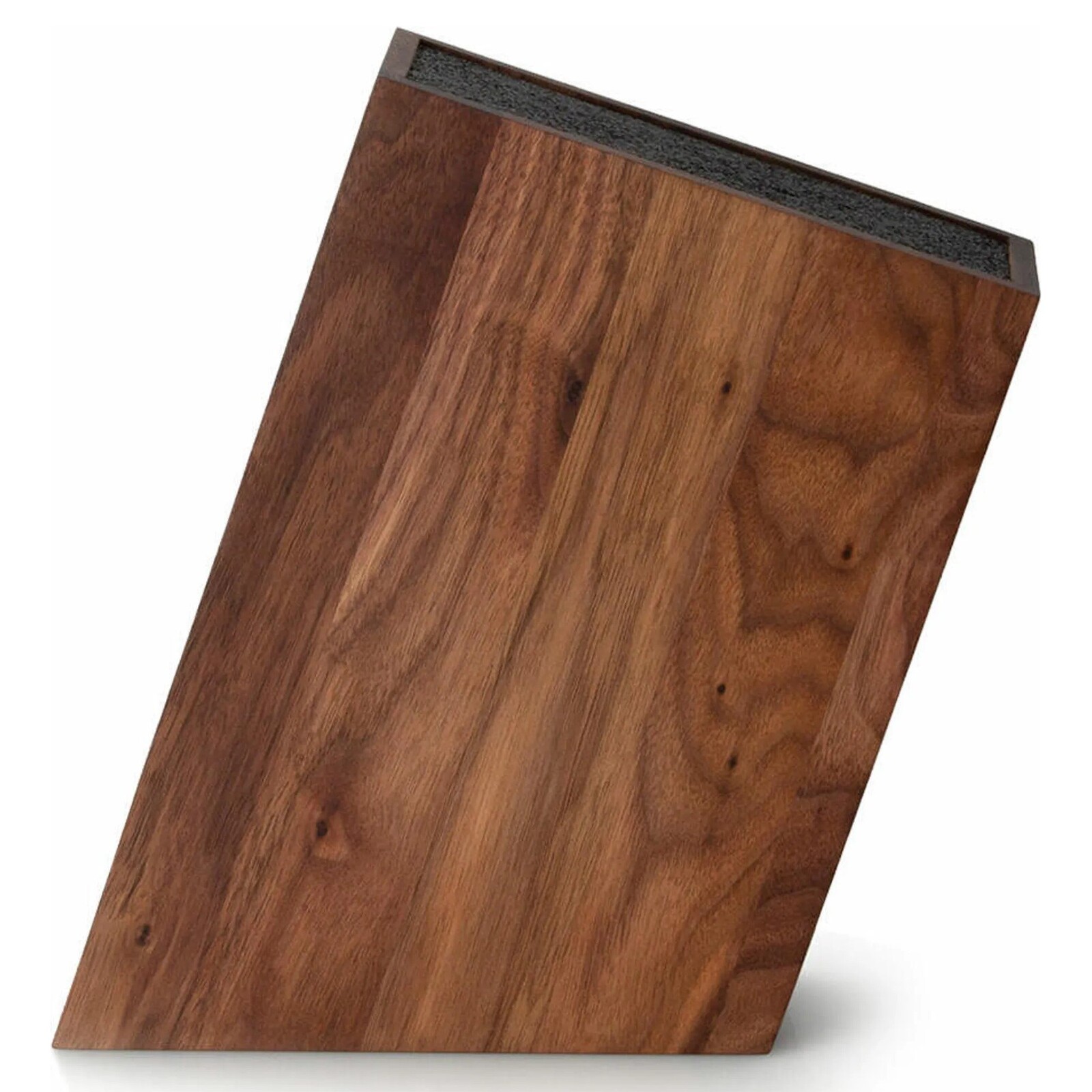Blok na nože 28 cm, s flexi vložkou, hnědá, ořechové dřevo, Continenta
