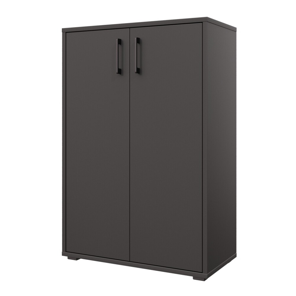 Skříňka NEJBY GIANNI PREMIUM typ 1, korpus: antracit, dvířka: antracit