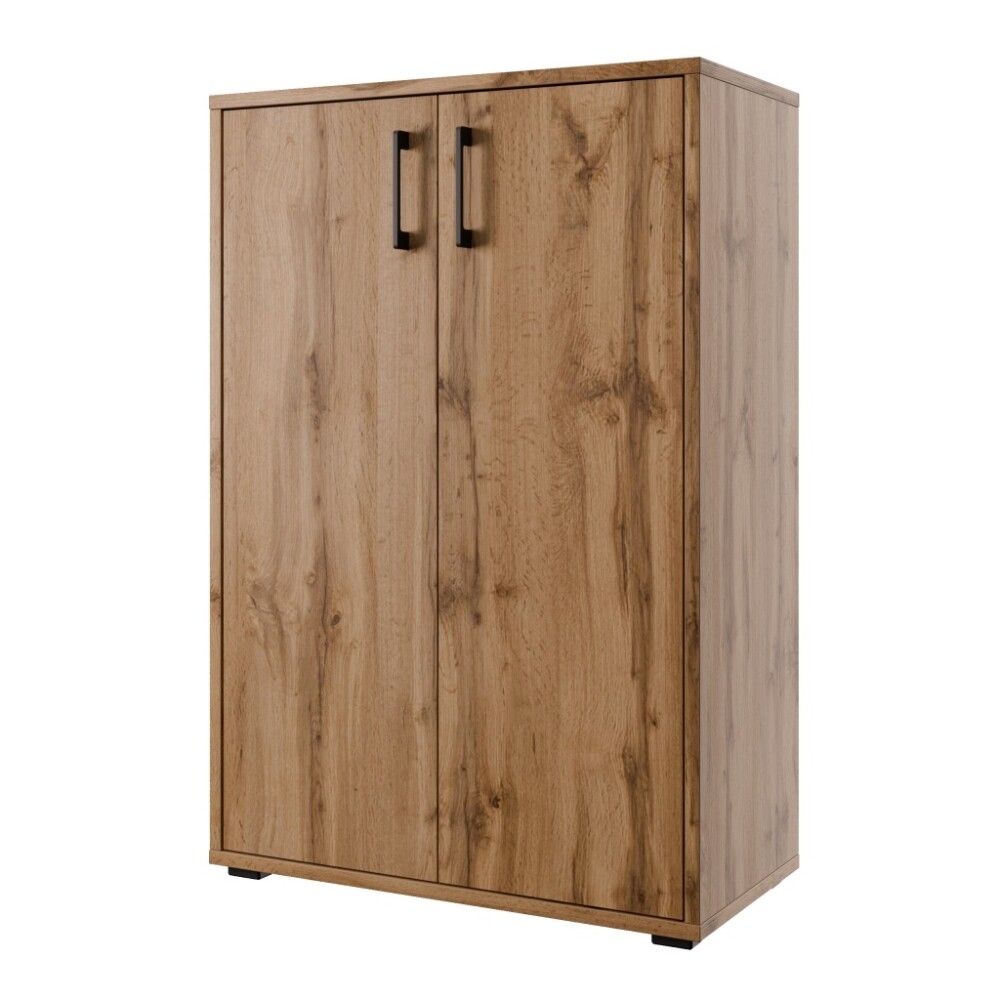 Skříňka NEJBY GIANNI PREMIUM typ 1, korpus: dub wotan, dvířka: dub wotan